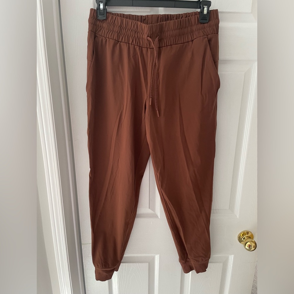 Brown joggers